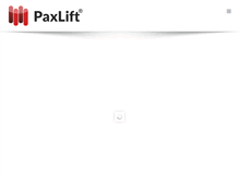 Tablet Screenshot of paxlift.com